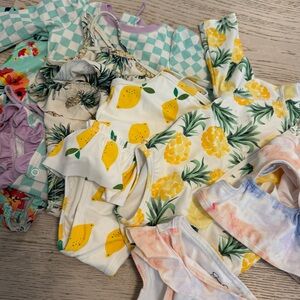 9 Monica + Andy and Rufflebutts swimsuits